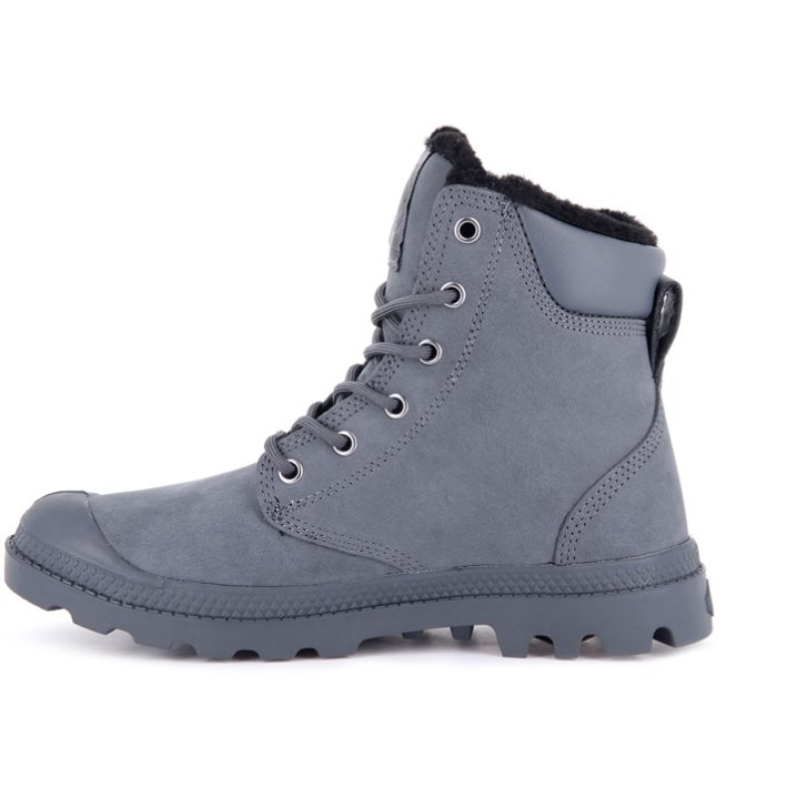 Pánské Boty Palladium Pampa Sportovní Cuff WPS Světle Fialové | CZ OPM-13E